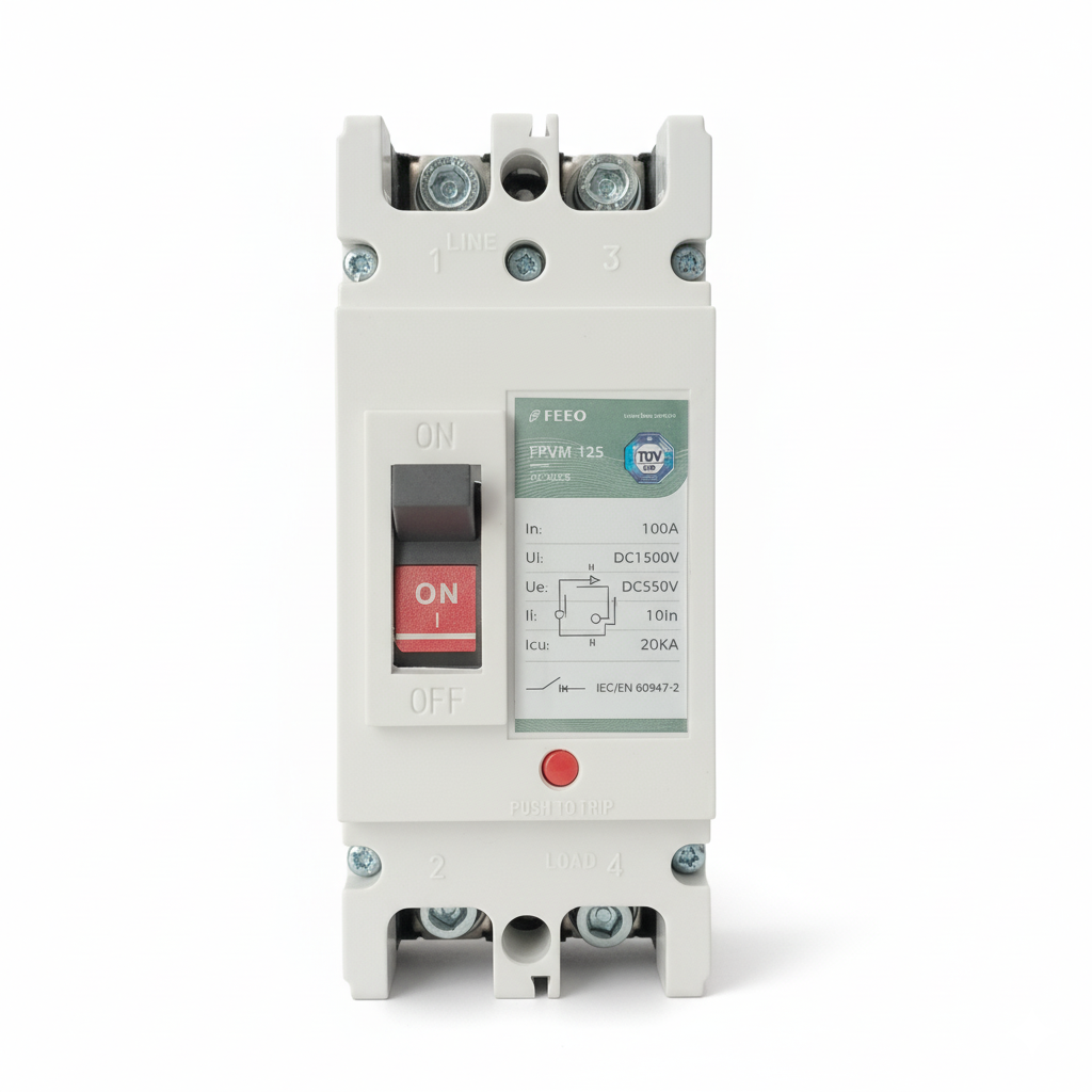 2P FEEO 100A DC MCCB